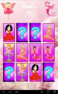 Princess memory game for girls Screen Shot 4