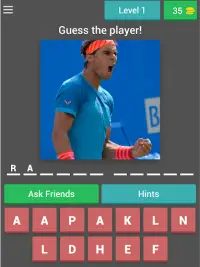 Guess the tennis player Screen Shot 14