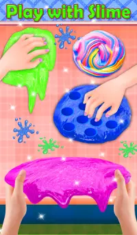 Ultimate slime maker simülasyon glitter kabarık yu Screen Shot 13