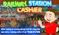 London Subway Cashier :  Railway Station Train Sim Screen Shot 0