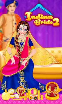 Royal Indian Doll 2 Wedding Salon Marriage Rituals Screen Shot 6