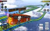 Bus Impossible Tracks Stunt Racing 3D Coach Driver Screen Shot 0