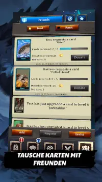 Battle Cards ─ Savage Heroes TCG / CCG Screen Shot 2