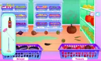 Limpieza y organización  un juego de supermercado Screen Shot 1