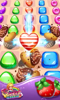 Sweet Cookie -2019 Puzzle Free Game Screen Shot 2