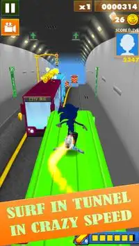 Sonic Subway Speed Fever: Rush, Dash, Boom, Run 3D Screen Shot 5