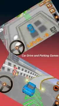 Car drive and Parking games Screen Shot 0