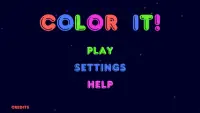 Color It! The Puzzle Game FREE Screen Shot 1