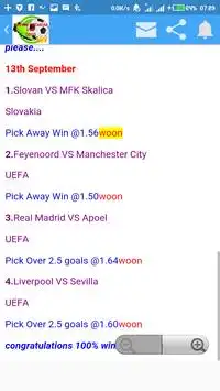 CAVANI PREMIUM VIP ODDS Screen Shot 3