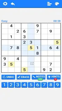 Sudoku Puzzle :Free Classic Sudoku Puzzle Game Screen Shot 0