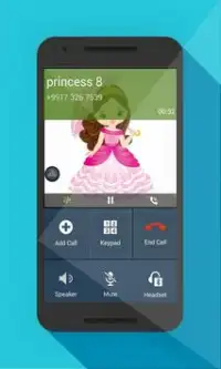 princess barbie free call Screen Shot 2