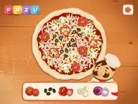 Jeux de cuisine de pizza pour les enfants Screen Shot 11