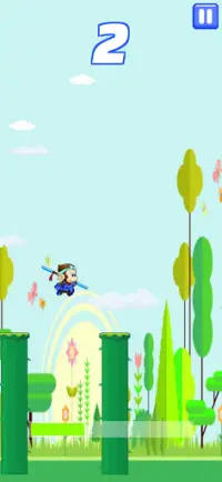 점프하는 원숭이 : 어드벤처 게임 Screen Shot 1
