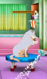 غسل وعلاج الحيوانات الأليفة Screen Shot 2