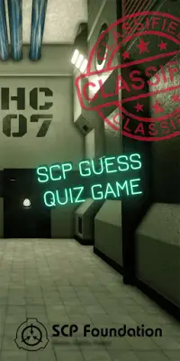 jogo scp quiz Screen Shot 0