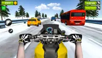 無料の自転車交通レーシング Screen Shot 2