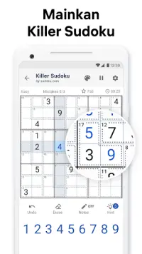 Killer Sudoku oleh Sudoku.com Screen Shot 0
