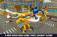 Pantera super herói vingador vs crime cidade Screen Shot 4