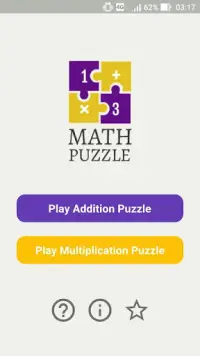 Math Puzzle Screen Shot 0