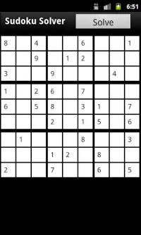 Sudoku Solver Screen Shot 0