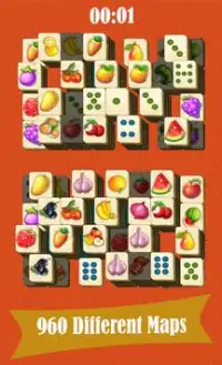Mahjong Fruits Screen Shot 2
