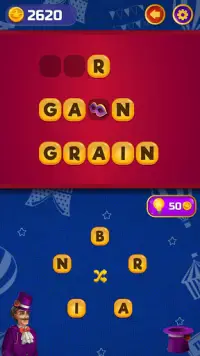 Circus Words: Magic Puzzle Screen Shot 3