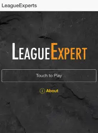 LeagueExpert - LoL Quiz Screen Shot 0