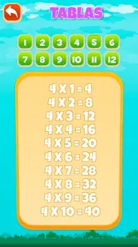 Juego Matemáticas: cálculo mental Screen Shot 5