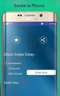 Snake in phone Screen Shot 3
