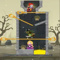 Hero of the Treasure – pin pulling game Screen Shot 1