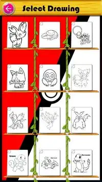 Coloring Book for Pokem Fans Screen Shot 6