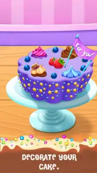Cake Master Cooking - Food Design Baking Games Screen Shot 8