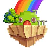 Pixel Art: Isla de color