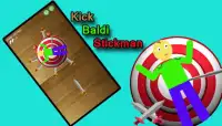 Kick The Stickman Baldi Screen Shot 2