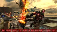 Ultimate Superhero Flying Iron City Rescue Mission Screen Shot 2