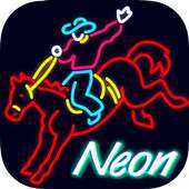 Neon Drawing - Kids Doodle Glow Color Light