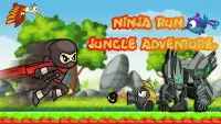ninja run: jungle adventure game. adventure world. Screen Shot 0