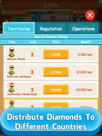 Diamond Tycoon - Idle Clicker & Tap Inc Game Free Screen Shot 1