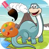 Giochi da dinosauri colorare per bambini