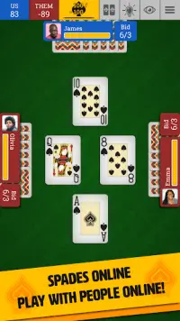 Spades Online: Trickster Cards Screen Shot 0