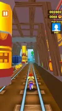 Train Surf Run - Subway Running Game Screen Shot 1