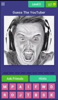 Guess the Youtuber on a Portrait Screen Shot 2