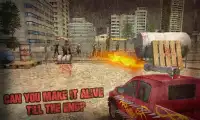 Fou Zombies Car Wars 3D Screen Shot 2