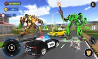US Robot Car Transform - Police Robot Fighting Screen Shot 1