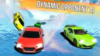 WaterSlide Car Racing Games 3D Screen Shot 1