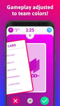 mTaboo - tabu, forbidden words party game! Screen Shot 2