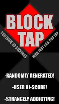 Block Tap - 30 Seconds! Screen Shot 0
