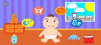 Cuidados com o bebê: jogo fofo Screen Shot 0