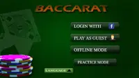 Baccarat Casino Screen Shot 1