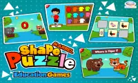 Marbel Shape Puzzle Kids Games Screen Shot 14
